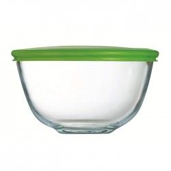 PYREX Bol de préparation + couvercle en plastique 14 cm transparent