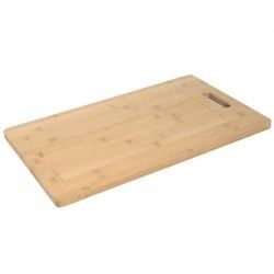 Planche a découper avec poignée Ambiance nature 45x27x1 cm naturel