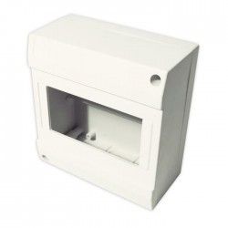 ZENITECH Coffret électrique nu a équiper 1 rangée 6 modules blanc