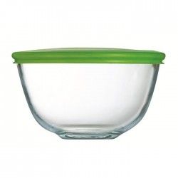 PYREX Bol de préparation + couvercle en plastique 16 cm transparent