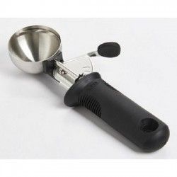 OXO Good Grips Cuillere a glace 11,1 cm gris et noir