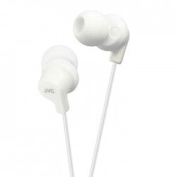 JVC HA-FX10 Écouteurs blanc souple - Intra-auriculaires