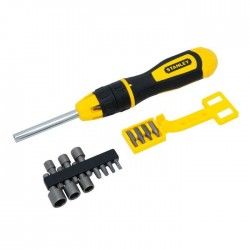 STANLEY Tournevis a cliquet + 20 embouts