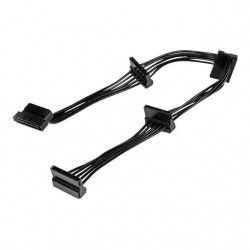 StarTech.com Câble d'alimentation en Y SATA de 15 cm - Répartiteur / Splitter 1x SATA vers 4x SATA