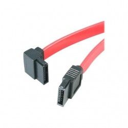 StarTech.com Câble SATA vers SATA coudé a angle gauche de 30 cm - Cordon Serial ATA III 6 Gb/s