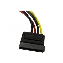 StarTech.com Câble d'alimentation Molex vers SATA de 15 cm - Câble adaptateur LP4 vers SATA - M/F