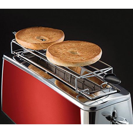 Russell Hobbs Toaster Grille-Pain, Spécial Baguette, Cuisson Rapide,  Chauffe Viennoise