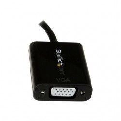 StarTech.com Adaptateur vidéo DisplayPort 1.2 vers VGA - Convertisseur DP 1.2 vers HD15 - M/F - 1920x1200 / 1080p - Noir