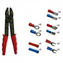 ZENITECH Coffret assortiment de cosses et 1 pince a sertir