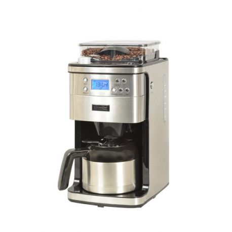 Cafetière filtre Philips Machine à café de 1,2l avec broyeur intégré 1000w  gris noir