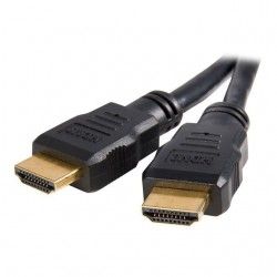 StarTech.com Câble HDMI haute vitesse Ultra HD 4K x 2K de 50 cm - Cordon HDMI vers HDMI - M/M - Noir - Plaqués or