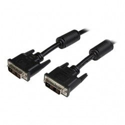 StarTech.com Câble DVI-D Single Link de 2 m - Cordon vidéo DVI vers DVI pour écran numérique - M/M - 1920x1200 - Noir