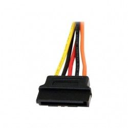 StarTech.com Câble d'alimentation en Y SATA de 15 cm - Répartiteur / Splitter 1x SATA vers 2x SATA - Doubleur SATA