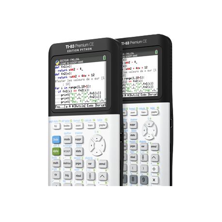 Calculatrice ti 83 premium ce edition python - Cdiscount