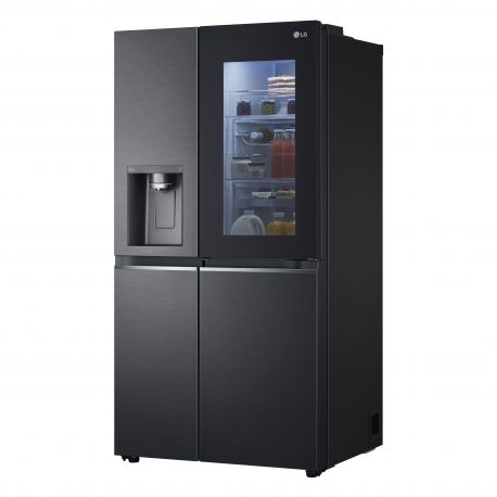 LG GSLV91MBAC.AMBQEUR frigo américain Pose libre 635 L C Acier inoxydable