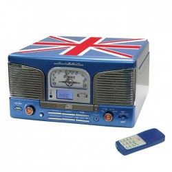 INOVALLEY RETRO-03 Platine Vinyle tourne disque USB Union Jack