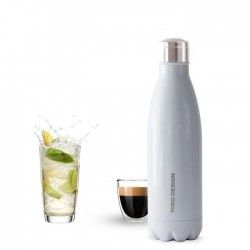 YOKO -  bouteille isotherme 500 ml en inox double paroi coloris brillant a double paroi en inox