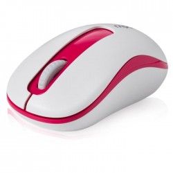 Rapoo Souris M10 - Sans fil - 3 Boutons - Optique - 1000 DPI - PC - Rouge