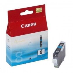 CANON Pack de 1 cartouche d'encre  - CLI-8C - Cyan - capacité standard blister avec alarme