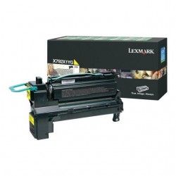 LEXMARK Toner - X792 - 20.000 pages - Pack de 1 - Jaune