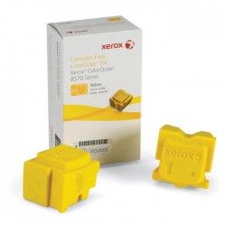 XEROX Pack de 2 Cartouches d'encre - Jaune - Compatible avec  8570/8580 ColorQube - Capacité standard 2 x 2.200 pages