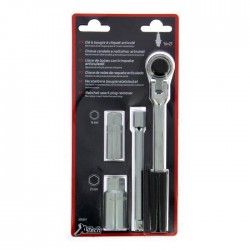 XLTECH Clé a bougie 16-21mm a cliquet.L200+rallonge 145