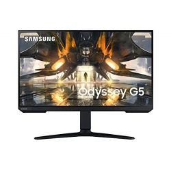 SAMSUNG Odyssey G5 27`` S27AG520NU Ecran PC Gaming, Dalle IPS 27`, Résolution WQHD (2560 x 1440), 165 Hz, 1ms,