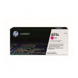 ﻿HP Pack de 1 Cartouche de Toner 651A Original - Magenta - 16 000 pages