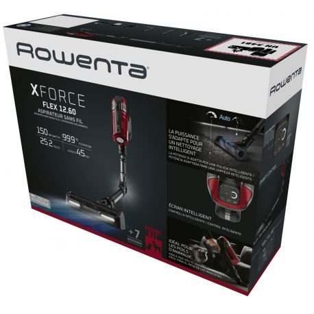 Rowenta X Force Flex 8.60 RH9695 RH9829, Aspirateur 3 en 1 sans