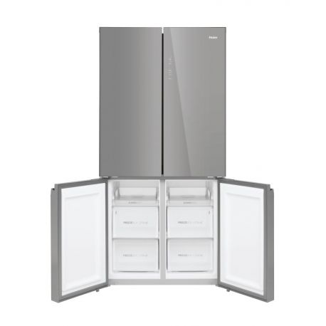 Haier Cube Serie Htf Dgg Frigo Am Ricain Pose Libre L F Gris