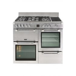 CK100F324X-Centre de cuisson 3 fours leisure 100cm inox