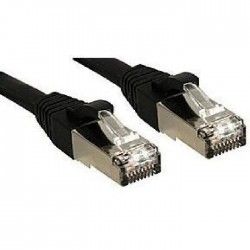 ﻿�LINDY Câble réseau en cuivre - 6A S/FTP - LSOH - 500MHz  - 15 m - Noir�