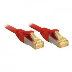 ﻿�LINDY Câble réseau CAT 7 Lsoh - Cuivre - 6000MHz - 15m - Rouge�