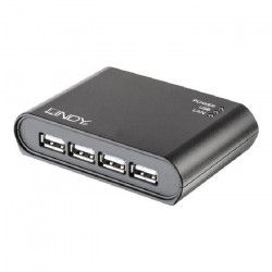 ﻿LINDY Serveur 4 ports USB 2.0 sur réseau Gigabit