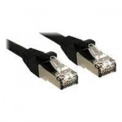 ﻿LINDY Câble réseau en cuivre - 6A S/FTP - LSOH - 500MHz - 10 m - Noir