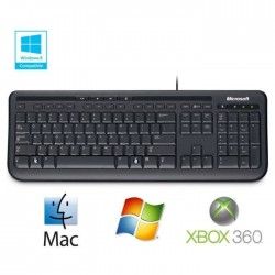 Microsoft Clavier Wired Keyboard 600 Noir