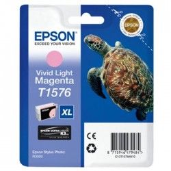 Epson T1576 Tortue Cartouche d'encre Magenta Clair