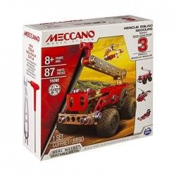 MECCANO Secours, 3 Modeles Meccano