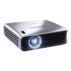 PHILIPS PPX4010 - PicoPix Projecteur de poche LED HD 480p - Luminosité 100 lm - HDMI - Noir et blanc