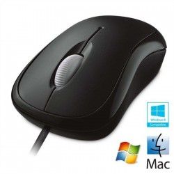 Microsoft Souris Basic Optical Mouse Noire