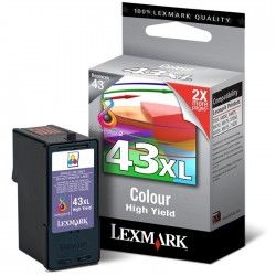 Lexmark 43XL Cartouche d'encre Couleurs