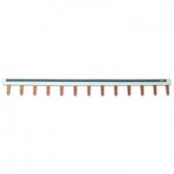 ZENITECH Peigne d'alimentation phase + neutre 13 modules longueur 220mm
