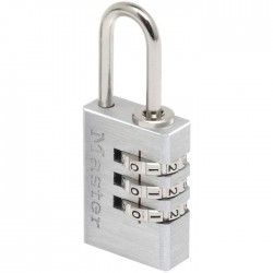 MASTERLOCK Lot de 2 cadenas aluminium 20mm a combinaison programmable